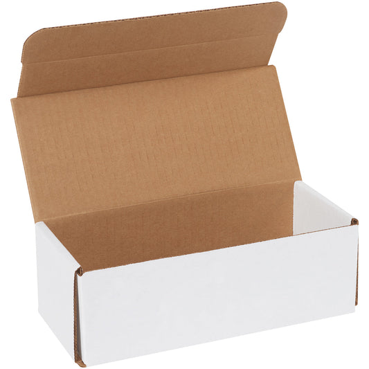 9 x 3 x 2 White Corrugated Mailers  50/Bundle